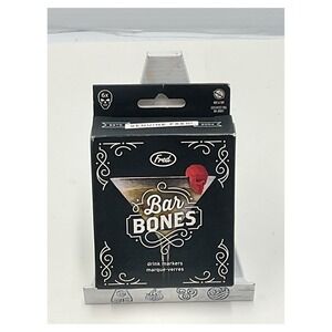 Fred Bar Bones Skull Drink Markers Set of 6 Silicone Wine Glass Charms Halloween
